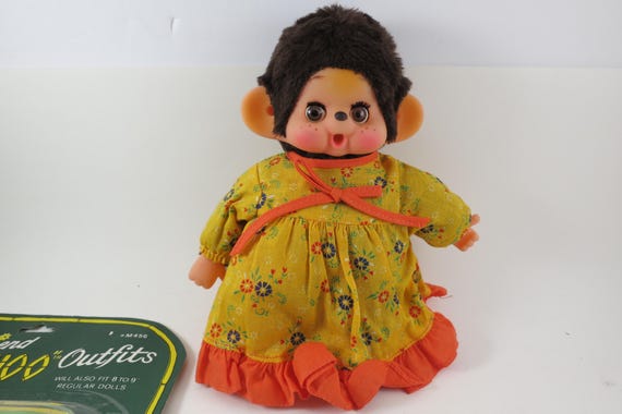 1970s My Friend Monkenoo Doll, 8 Inch, NIP