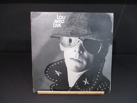 Vintage 1975 Vinyl LP Record Lou Reed Live Excellent Condition Promo Stamp 67882