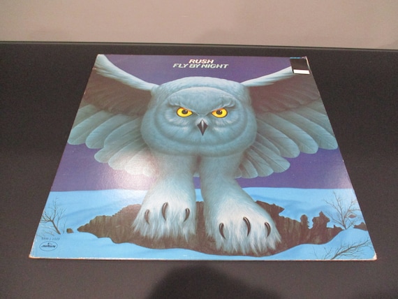 Vintage 1975 Vinyl LP Record Fly By Night Rush Excellent Condition 62647