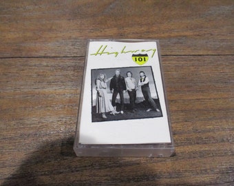 Cinta de casete vintage de Highway 101 de los años 80: New Frontier, álbum homónimo, grandes éxitos.