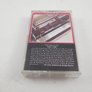1978 Cassette Tape The Beatles 1962-1966 (Red Album)