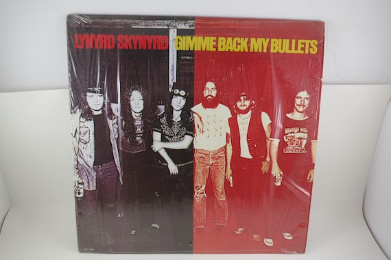 Vintage 1980 Lynyrd Skynyrd "Gimme Back My Bullets" Vinyl LP