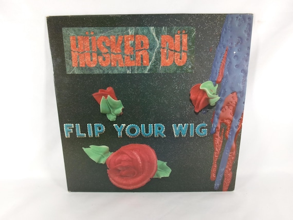 1985 Vinyl LP Record Husker Du Flip Your Wig Brown Translucent Vinyl EX+
