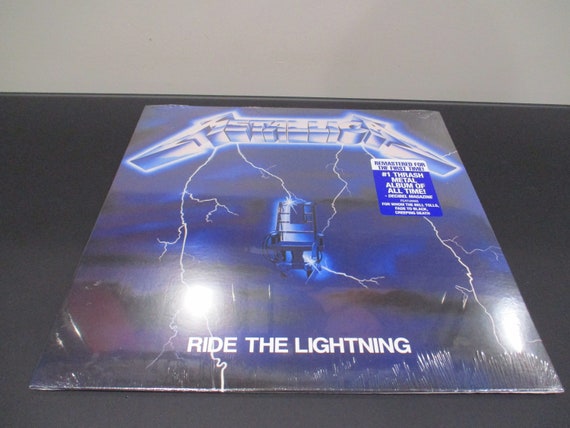 Vinyl LP Record Ride The Lightning Metallica 180G Pressing MINT Condition Still Factory Sealed with Hype Sticker Remastered 72031