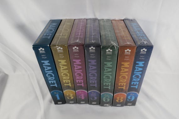 Maigret Mystery TV Series DVD Sets: Seasons 1, 3-6, 8, 9 (Sealed)