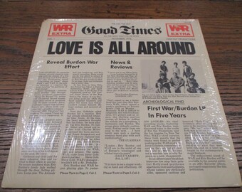 War Love is All Around Vinyl Stereo LP 1976 ABC Records AB