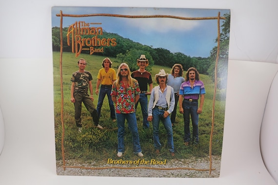 Vintage 1981 Vinyl LP Record The Allman Brothers Band Brothers of the Road