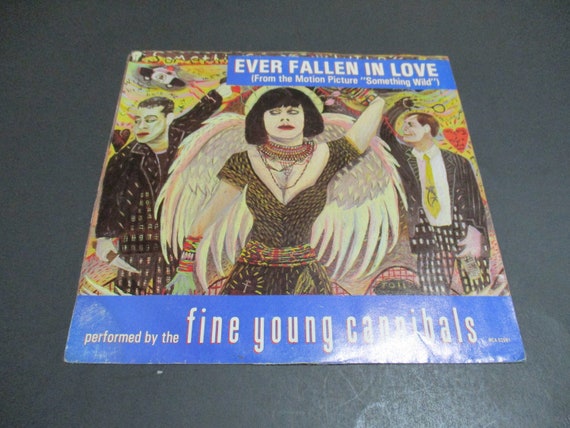 Vintage 1986 Vinyl 45 RPM Record Ever Fallen In Love Fine Young Cannibals Excellent Condition In Original Picture Sleeve 0675