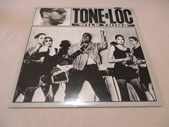 Vintage 1988 Tone Loc "Wild Thing" Vinyl EP - Hip Hop Record