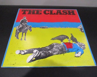 Vintage 1978 Vinyl LP Record The Clash Give Em' Enough Rope Excellent Condition Canadian Pressing 61305