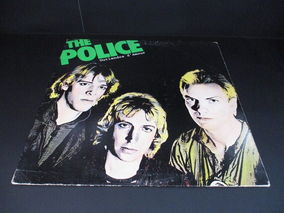 Vintage 1979 Vinyl LP Record The Police Outlandos d'Amour Excellent Condition Green Lettering 68611