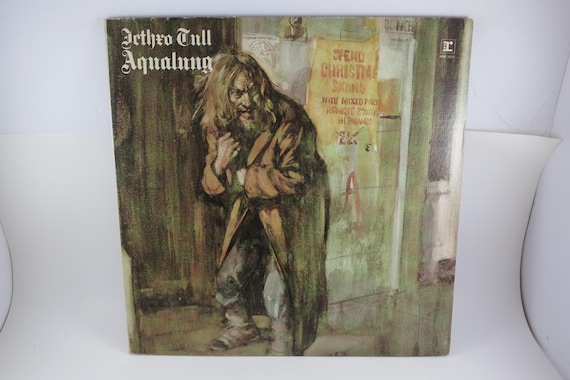 1974 LP Vinyl Record Jethro Tull Aqualung Excellent Condition