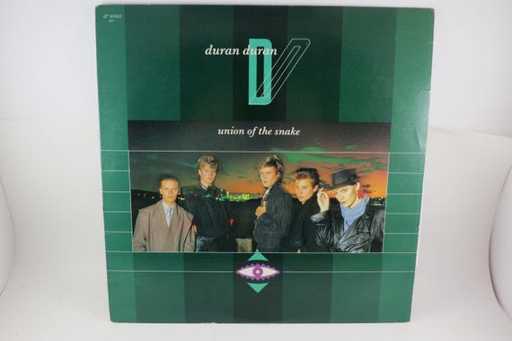 1983 Duran Duran Union of the Snake Vinyl EP Record