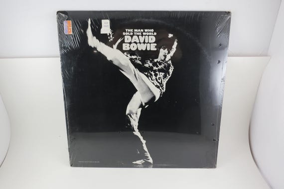 Vintage 1976 David Bowie Vinyl LP - The Man Who Sold The World - Sealed
