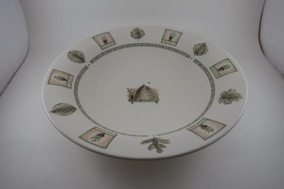 Vintage Pfaltzgraff Naturewood 12 1/2 Inch Chip Serving Bowl