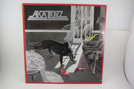 Vintage 1986 Vinyl LP: Alcatrazz - Dangerous Games, Hard Rock