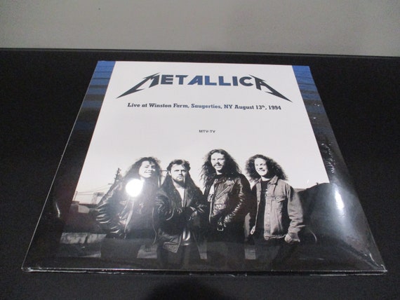 Vinyl LP Record Live at Winston Farm, Saugerties, NY August 13th, 1994 Metallica MINT Condition Still Factory Sealed 72065