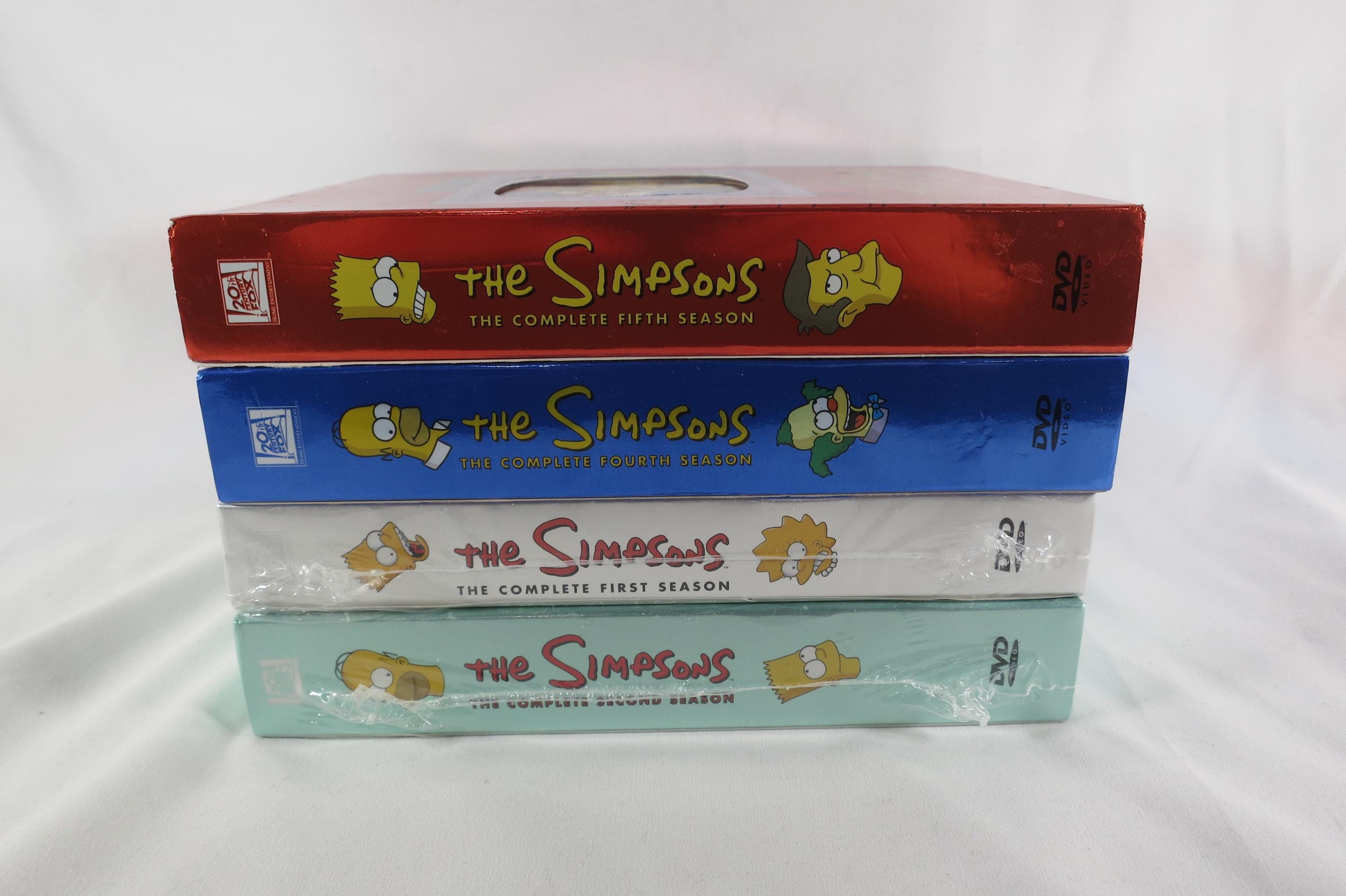 Simpsons Dvd Set Collector's Edition - Etsy