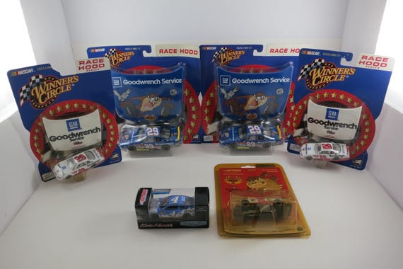 Set of Six  NASCAR Kevin Harvick #29 #4 Die Cast Cars New In Package GM Goodwrench Busch Beer Livery