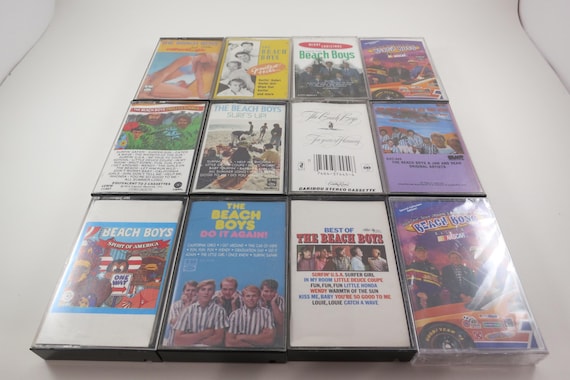 Vintage 1980's Beach Boys Cassette Tapes Excellent Condition Endless Summer California Girls Best Of Still Crusin Sold Individually
