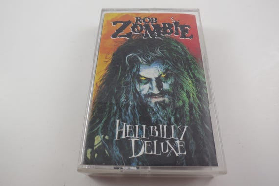 Vintage 1998 Cassette Tape HellBilly Deluxe Rob Zombie