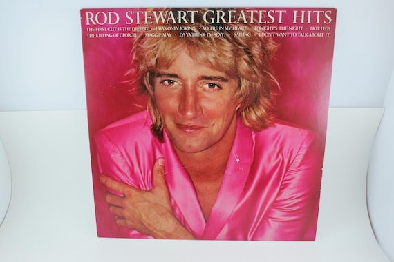 Vintage 1979 Rod Stewart Greatest Hits Vinyl LP