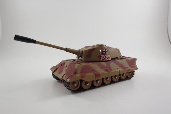 Vintage 1983 Corgi Toys King Tiger Tank WWII Die Cast