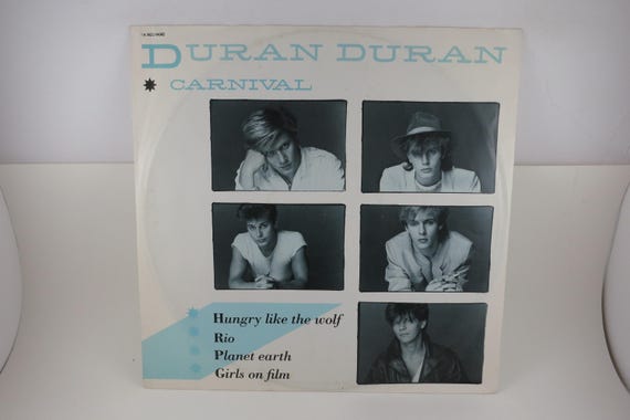 1982 Vinyl LP Record Carnival Duran Duran EX