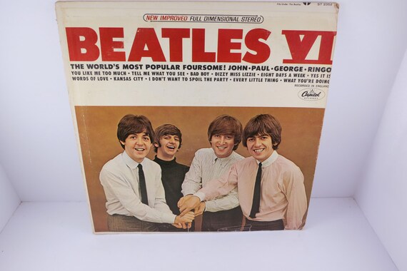 Vintage 1971 Vinyl LP Record Beatles VI The Beatles Excellent Condition Apple Stereo Pressing 71168