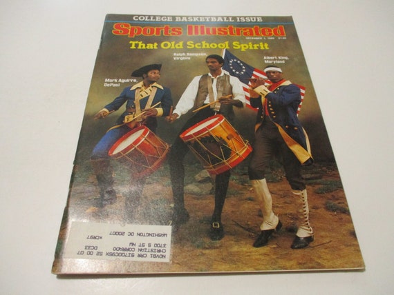 Vintage December 1, 1980 Sports Illustrated Magazine NCAA Basketball School Spirit Excellent Condition
