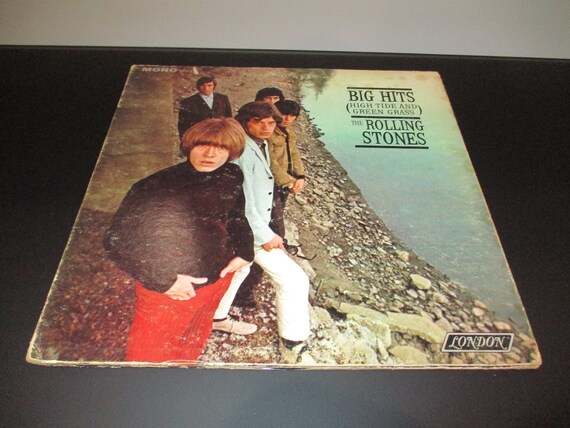 Vintage 1966 Vinyl LP Record The Rolling Stones Big Hits High Tide and Green Grass Mono Very Good Condition 67071