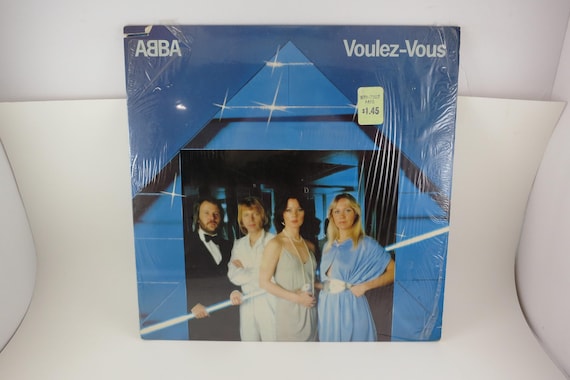 Vintage 1979 Vinyl LP Record Abba Voulez-Vous In Shrink EX