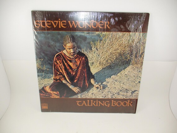 Vintage 1972 Vinyl LP Record Stevie Wonder Talking Book Excellent Condition In Shrink 70077