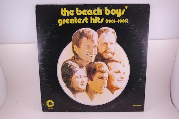 Vintage 1972 The Beach Boys Vinyl Record, Greatest Hits 1961-1963
