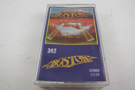 1983 Cassette Tape Don't Look Back Boston Rare 747 Saudi Arabia Pressing