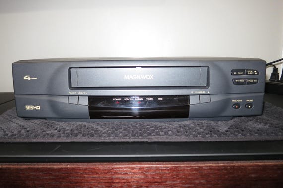 Vintage Philips Magnavox VCR 4 Head