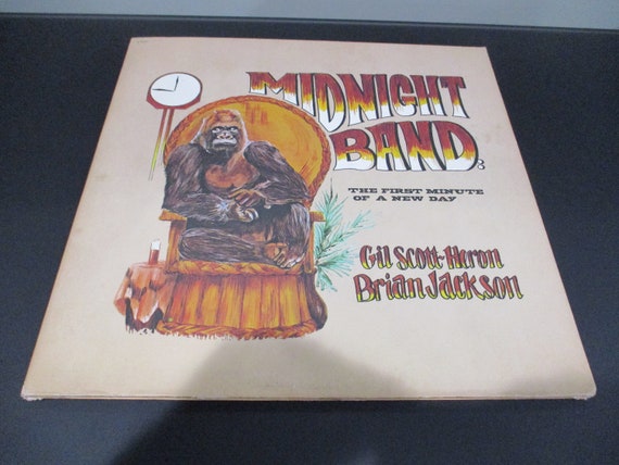 Vintage 1975 Vinyl LP Record Gil Scott Heron/Brian Jackson The First Minute of A New Day Excellent Condition 60912
