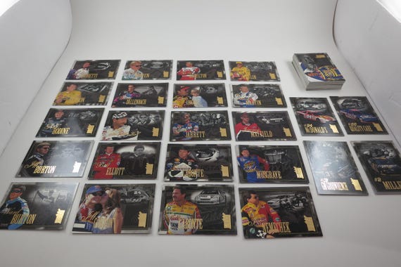 1996 VIP Racing NASCAR Card Set: Tony Stewart & Dale Earnhardt Jr. Rookie Cards