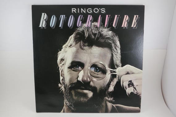 Vintage 1976 Ringo Starr Vinyl Record - Ringo's Rotogravure LP