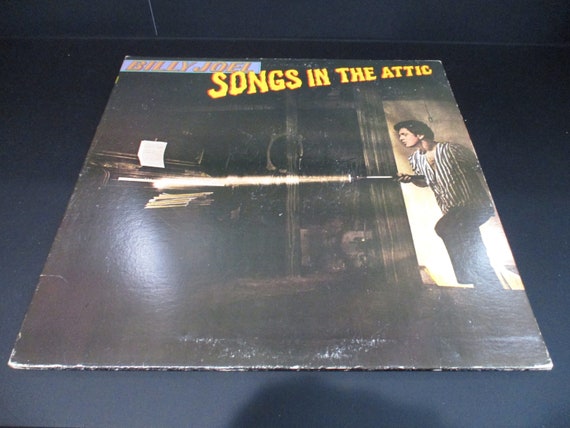 Vintage 1981 Vinyl LP Record Billy Joel  Songs in the Attic Excellent Condition 68228