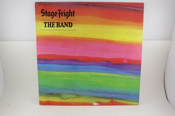 Vintage 1980 Vinyl LP Record Stage Fright The Band Near Mint Condition