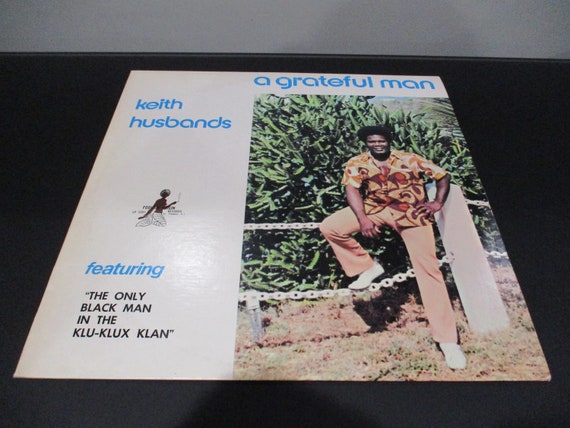 Vintage 1974 Vinyl LP Latin Jazz Funk Record A Grateful Man Keith Husbands Excellent Condition Signed by Keith 62797