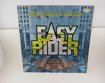 Vintage Easy Rider Movie Soundtrack Record Vinyl LP 12