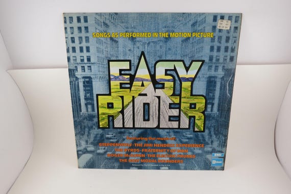 Vintage 1969 Easy Rider Soundtrack Vinyl LP - UK Pressing