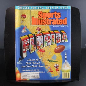 September 5, 1988 Sports Illustrated Magazine Florida Athletes Very Good Condition