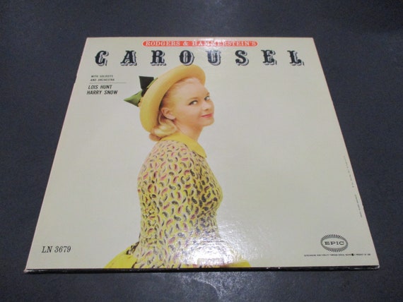 Vintage 1960 Vinyl LP Record Rodgers and Hammerstein's Carousel From the Motion Picture Soundtrack Excellent Condition Promo DJ Copy 60362