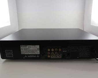 SHARP Ｄ.combo DV-NC750 Vintage 1999 Sharp DV-750 CD/DVD Player - Dolby Digital