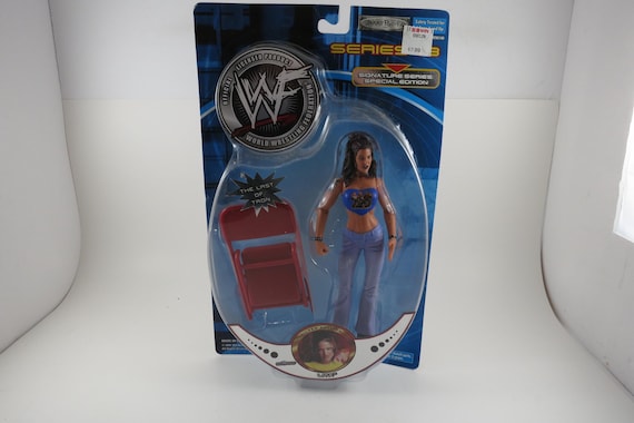 2001 WWF Jakks The Last of Tron Lita with Accessories NIB