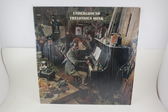 1970 Vinyl LP Record Underground Thelonious Monk Jazz Excellent Plus Condition 71786