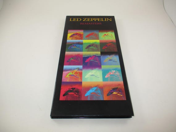 Vintage 1992 Three CD Box Set Remasters Led Zeppelin Near Mint Condition with Original inserts